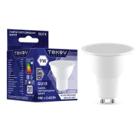 Лампа светодиодная 9Вт Soffit 4000К GU10 176-264В TKE-MR16-GU10-9-4K TOKOV ELECTRIC pe575783 фото
