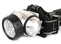 Фонарь налобный LED 5352 14LED 4 режима 3хR03 металлик 10261 Ultraflash pe582951 фото