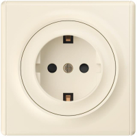 Розетка 1-м СП Florence 16А IP20 с заземл. защ. шторки винтов. клеммы механизм беж. (1E10101301) 2172787 OneKeyElectro pe587047 фото