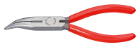 Длинногубцы с режущими кромками, губки 40-, 160 мм, фосфатированные, обливные ручки KN-2521160 Knipex pe807976 фото