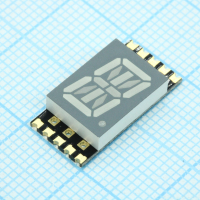 KCPSA04-123 1 разрядный сегментный индикатор smd 10,16мм/зеленый/570нм/5.6-11мкд/ОА Kingbright pe300584 фото