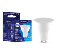Лампа светодиодная 9Вт Soffit 6500К GU10 176-264В TKE-MR16-GU10-9-6.5K TOKOV ELECTRIC pe575784 фото