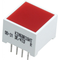 DE-4ID Индикатор шкальный /15х15мм/красный/625нм/9-31мКд Kingbright pe5417 фото