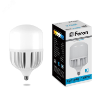 Лампа светодиодная LED 100вт Е27/Е40 дневной 25827 Feron pe801833 фото