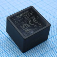 LD05-23B12R2 AC-DC, 5Вт, вход 85…305В AC 47…63 Гц, 100…430B DC, выход 12В/0.416А, изоляция 4000В AC, КПД 80.5%, в корпусе на плату 25.4х25.4х17.6мм, -40...+85°C MORNSUN pe477225 фото