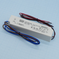 LPV-60-36 AC-DC, 60Вт, IP67, вход 90…264В AC, выход 36В/1,67А,изоляция 3000В AC, в кожухе 162х42х30мм, -30…+70°С Mean Well pe302889 фото