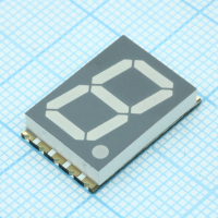KCSA56-105 1 разрядный сегментный индикатор smd 14,22мм/красный/635нм/4.7-30мкд/ОА Kingbright pe86826 фото