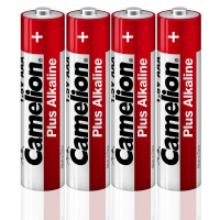 Элемент питания алкалиновый AAA/LR03 1.5В Plus Alkaline LR03-SP4 (уп.4шт) 12553 Camelion pe583210 фото