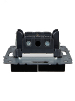 Выключатель 2-кл. СП BRITE ВС10-2-1-БрЧ 10А с инд. черн. BR-V20-1-10-K02 IEK pe554795 фото