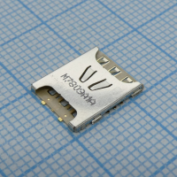 1042240820 Гнездо памяти, Push-Pull, 104224 Series, Nano SIM, 6 контакт(-ов), Медный Сплав Molex pe385323 фото