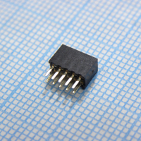 DS1065-03-2X5S8BV Гнездо на плату 2х5 контактов, шаг 1.27мм, высота 4.40мм, монтаж в отверстие CONNFLY pe343084 фото