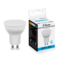 Лампа светодиодная LED 9вт 230в GU10 дневной 25844 Feron pe802092 фото
