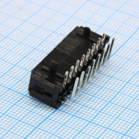 DS1073-04-2X8MRB6 Разъем штыревой двухрядный угловой на плату 16 контактов 2х8, шаг 3,0мм CONNFLY pe549676 фото