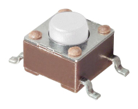 1571563-4 Кнопка тактильная миниатюрная SMD 24В 0,05А TE Connectivity pe369708 фото