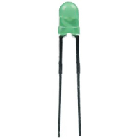 L-934GD Светодиод 3мм/зеленый/568нм/8-20мкд/60° Kingbright pe5677 фото