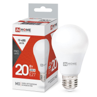 Лампа светодиодная низковольтная LED-MO-PRO 20Вт 12-48В E27 4000К 1650лм IN HOME 4690612056012 IN HOME pe1058093 фото