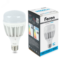 Лампа светодиодная LED 40вт Е27/Е40 дневной 25538 Feron pe802093 фото