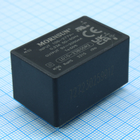 LD10-23B05R2 AC-DC, 10Вт, вход 85…305В AC 47…63 Гц, 100…430B DC, выход 5В/2А, изоляция 4000В AC, КПД 79%, в корпусе на плату 40х25.4х21мм, -40...+85°C MORNSUN pe477229 фото