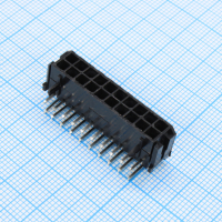 DS1073-04-2X10MRB6 Разъем штыревой двухрядный угловой на плату 20 контактов 2х10, шаг 3,0мм CONNFLY pe549677 фото