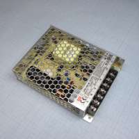 LRS-100-48 AC-DC, 110.4Вт, вход 85…264В AC, 47…63Гц / 120…370 В DC, выход 48В/2.3A, рег. вых 43.2…52.8В, изоляция 4000В AC, КПД 91%, в кожухе 129х97х30мм, -30…+70°С Mean Well pe302893 фото