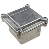 HQ003SLG Алюминиевый герметичный корпус светло-серого цвета с защитой IP67 96х96х67 мм GAINTA pe317485 фото