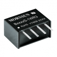 B1209S-1WR3 Преобразователь DC/DC 1 Вт, вход 12 VDC, выход 9 VDC, 0,111 A, SIP на плату MORNSUN pe1039661 фото