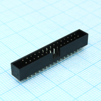 DS1014-30SF1B-B IDC2 разъем, вилка на плату прямая двухрядная 30pin(2x15)., шаг 2.00мм CONNFLY pe323373 фото