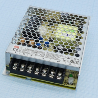 LRS-100-36 AC-DC, 100.8Вт, вход 85…264В AC, 47…63Гц / 120…370 В DC, выход 36В/2.8A, рег. вых 32.4…39.6В, изоляция 4000В AC, КПД 90.5%, в кожухе 129х97х30мм, -30…+70°С Mean Well pe302894 фото