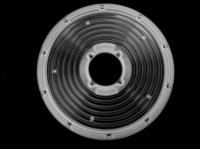 UFO226D60G-150W-K56 Круглая групповая линза под светодиоды 2835, 3030 D=226мм H=6.5мм, эфф=88% 60°, PC-1250Z (с отверстием посередине) ASAHI OPTICS pe848942 фото