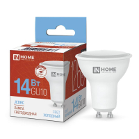 Лампа светодиодная LED-JCDRC-VC 14Вт 230В GU10 6500К 1260лм 4690612047973 IN HOME pe654382 фото
