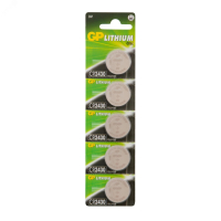 Батарейка дисковая литиевая GP Lithium CR2430 - 5 шт., каждая в своем отрывном блистере 10805 GP Batteries pe803119 фото