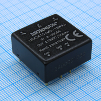 URA2415YMD-15WR3 Преобразователь DC/DC на печатную плату вход 24В, выход ±15В, ±500мА (ТНТ) MORNSUN pe680495 фото