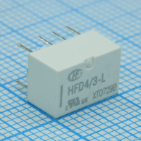 HFD4/3-L Реле сигнальное серия HFD4 2А две группы на переключение с защелкой катушка 3В 90Ом HONGFA pe530992 фото