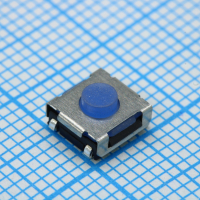 IT-1158-160G-G Кнопка тактильная 6,5х6,5х3,4мм 4 pin smd Switronic pe406064 фото