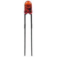 L-934IT Светодиод 3мм/красный/625нм/20-60мкд/прозрачный красный/50° Kingbright pe5682 фото
