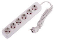 Удлинитель 6х2м с заземл. 16А IP20 Lila 720-0602-601 Lezard pe663858 фото