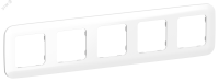 FLITE ARTISTIC Рамка 5-местная РУ-5-А-ФлБ белый IEK FI-M52-31-20-K01 IEK pe1074994 фото