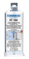 wcn10650850 10044884 WEICON Easy-Mix HT 180 (50 мл) Эпоксидный клей устойчив к высоким температурам, черный Weicon pe972082 фото