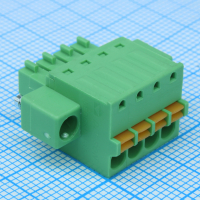 15EDGKDM-3.5-04P-14-00A(H) Разъемный клеммный блок, Серия 15EDGKDM-3.5 4 контакта Degson pe395315 фото