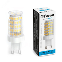 Лампа светодиодная LED 11вт 230в G9 дневной капсульная 38151 Feron pe801843 фото