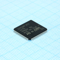 STM32F303VCT6 ARMCortexM4 FPU, MPU, 72МГцб 256кб флэшб 48кб ОЗУ 2xCAN, USB FS, 4 АЦП 16бит 5 MSPS,2 ЦАП 12бит, 7компараторов STM pe152371 фото