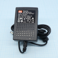 GST18E15-P1J AC-DC, 18Вт, вход 85...264B AC 47...63 Гц,, выход 15B/1.2A, изоляция 3000В AC, 79x54x33мм, -30...+70°С, выходной разъем 11, диам. 5.5х2.1мм Mean Well pe368693 фото