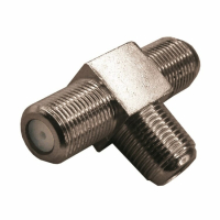 Переходник соединитель x3 гнезда F 05-4204-4 PROconnect pe718645 фото