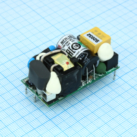 MFM-15-15 AC-DC med, 15Вт, вход 80...264В AC 47...440 Гц, выход 15В/1А, изоляция 4000В AC, на плате 49х23.8х23мм, -35...+85°C Mean Well pe379958 фото
