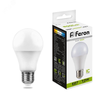 Лампа светодиодная LED 10вт Е27 белый 25458 Feron pe801847 фото