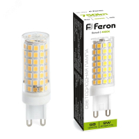 Лампа светодиодная LED 9вт 230в G9 белый капсульная 38147 Feron pe802103 фото