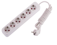 Удлинитель 6х3м с заземл. 16А IP20 Lila 720-0603-601 Lezard pe663864 фото