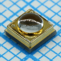 HL-CMH235A4V105Z1 Ультрафиолетовый светодиод smd 3,7х3,7x2,77мм/365нм/мощность излучения 1000-1400мВт при 1000мА/3.5-4.1В/45° максимальный ток 1200мА HongLi pe566584 фото