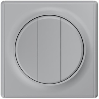 Выключатель 3-кл. СП Florence 10А IP20 механизм сер. (1E31901302) 2172849 OneKeyElectro pe586808 фото