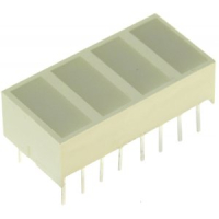 KB-2620EW Индикатор шкальный 4хLEDх8,89х3,81мм/красный/625нм/12-50мкд/белый матовый Kingbright pe5433 фото